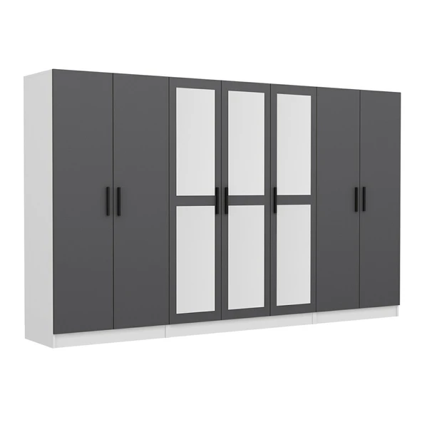 Minar Kale 210Cm 7K 3Ayna 2Cek Dlp Byz Antr - Resim 7