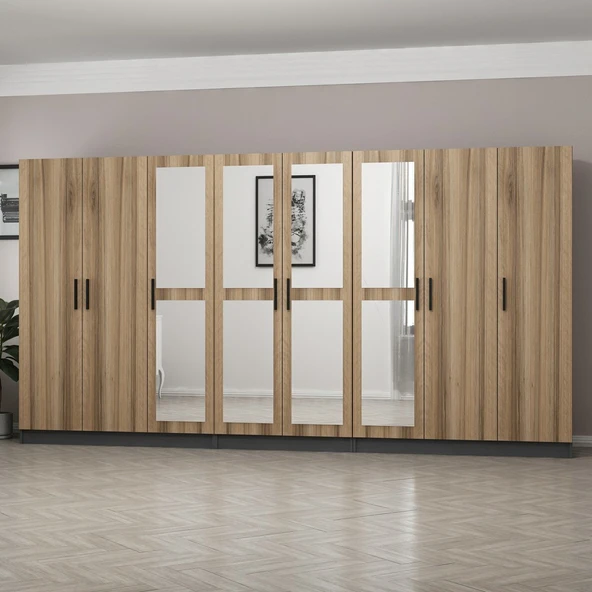 Minar Kale 190Cm 8K 4Ayna 4Cek Dlp Antr Dore - Resim 3