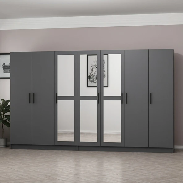 Minar Kale 210Cm 7K 3Ayna 4Cek Dlp Antr-Antr - Resim 3