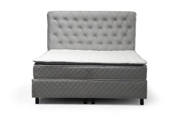 Minar Sonata Baza+Başlık+Vassi Pedli Yatak Gri 120X200 - Resim 5