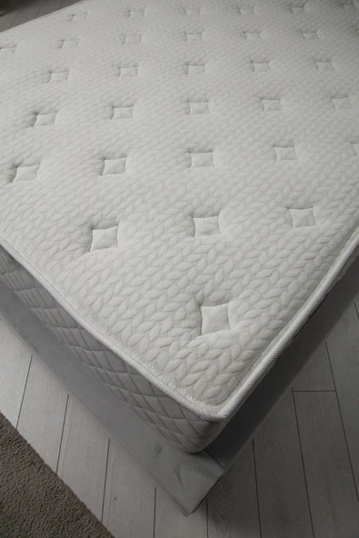 Minar Deluxe Baza+Başlık+Sonata Yatak Gri 160X200 - Resim 3