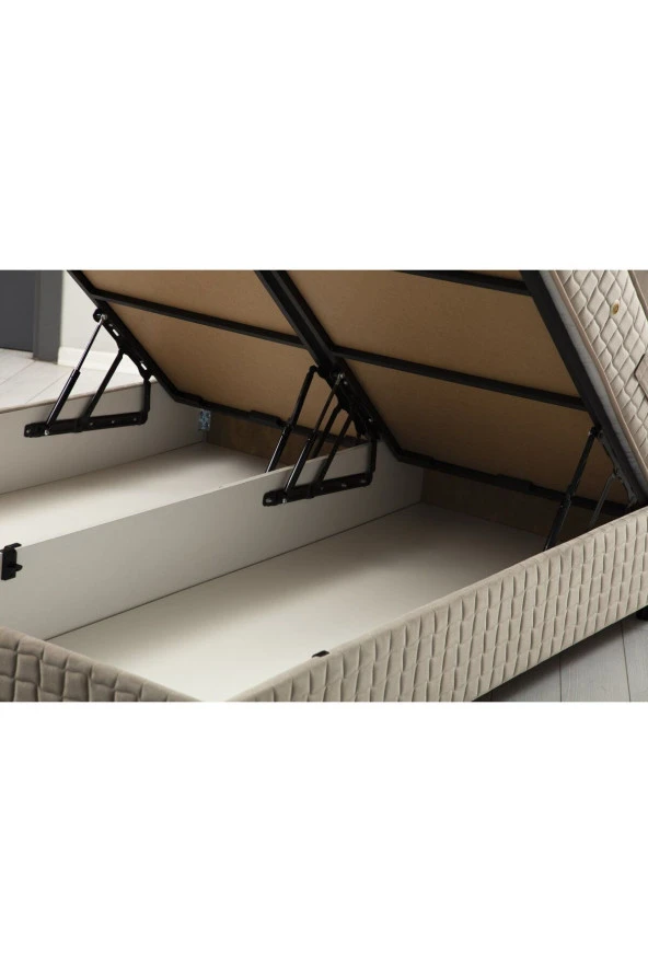 Minar Safir Baza Başlık Pedsiz Yatak Seti 120x200 - Resim 4