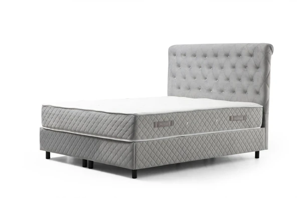 Minar Sonata Baza+Başlık Gri 120X200 - Resim 2