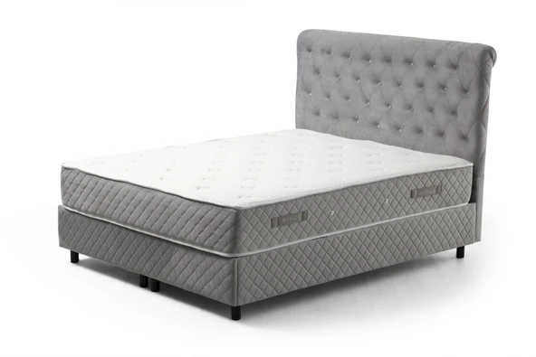 Minar Sonata Baza+Başlık Gri 120X200 - Resim 3