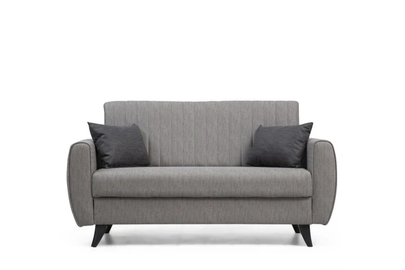 Minar Alkon İkili Koltuk-Açık Gri 99 - Resim 4