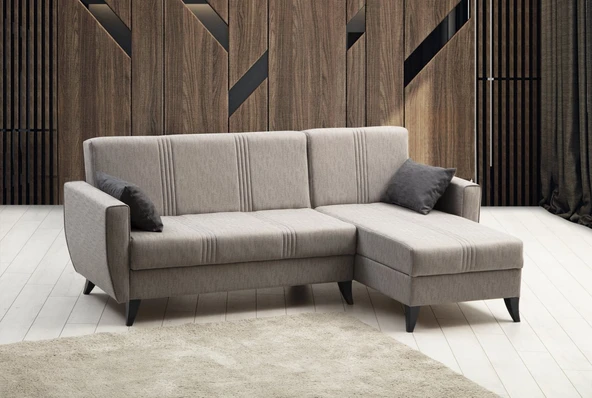 Minar Zaden Köşe Koltuk - Açık Gri 99 - Resim 2