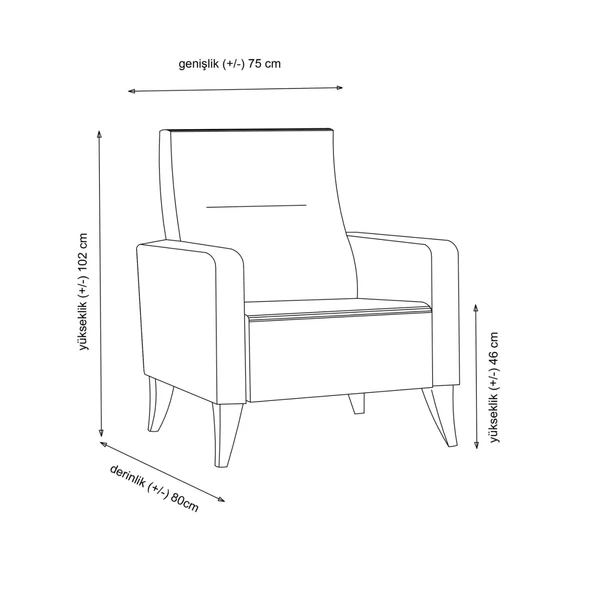 Minar Polya Köşe Takım+Berjer-Acık Gri 99+Kiremit - Resim 8