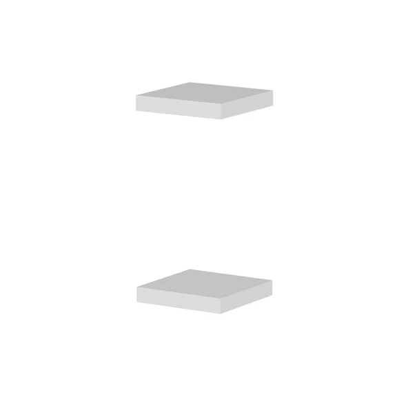 Minar Gizli Raf Tutuculu 2 Li Dvr Rafı 23Cm-Beyaz - Resim 6