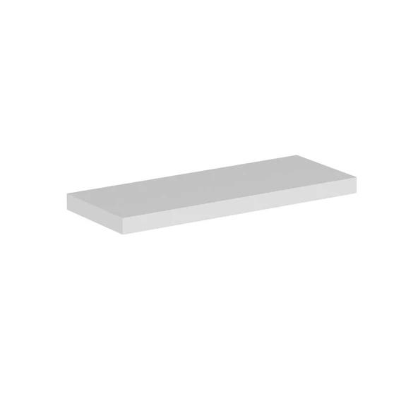 Minar Gizli Raf Tutuculu Duvar Rafı 60Cm-Beyaz - 5