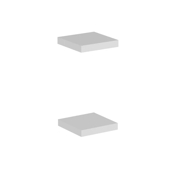 Minar Gizli Raf Tutuculu 2 Li Dvr Rafı 23Cm-Beyaz - Resim 5