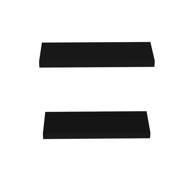 Minar Gizli Raf Tutuculu 2Li D.Rafı 60Cm-M.Siyah - Resim 7