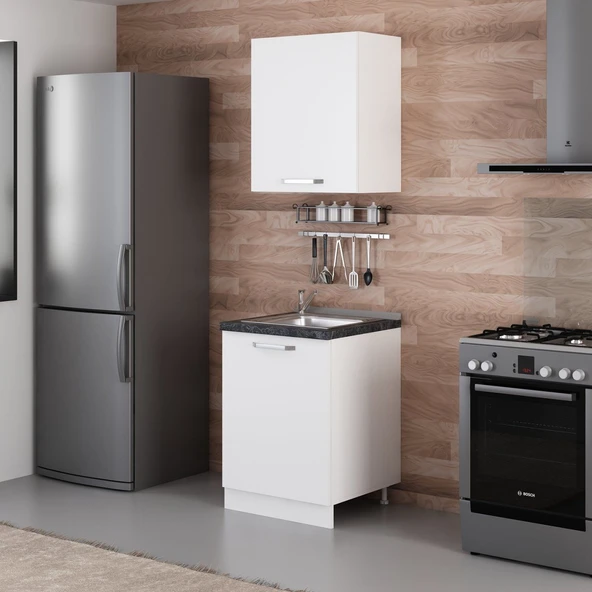 Minar 60 Cm Mutfak Dolabı Beyaz 60-B1 - Resim 5