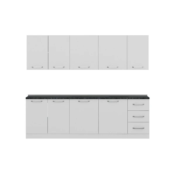 Minar 255 Cm Mutfak Dolabı Beyaz 255-B1 - 2