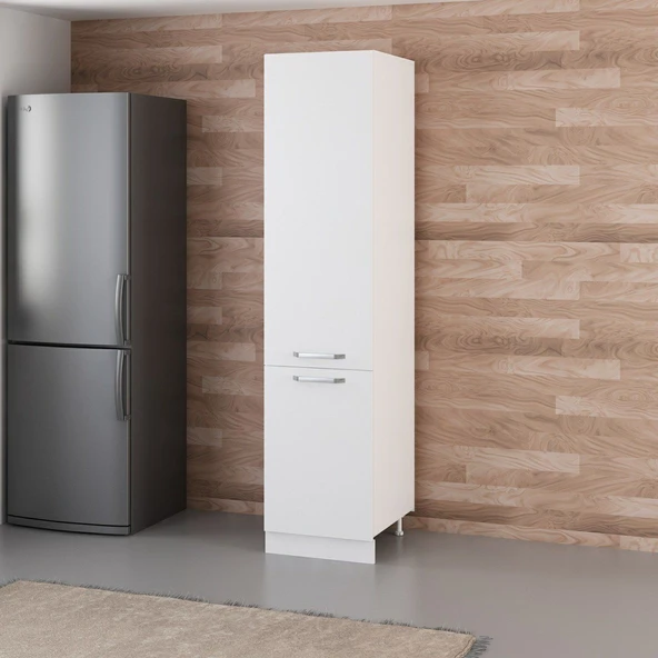 Minar 50 Cm Mutfak Boy Dolabı Beyaz D50-B1 - Resim 3