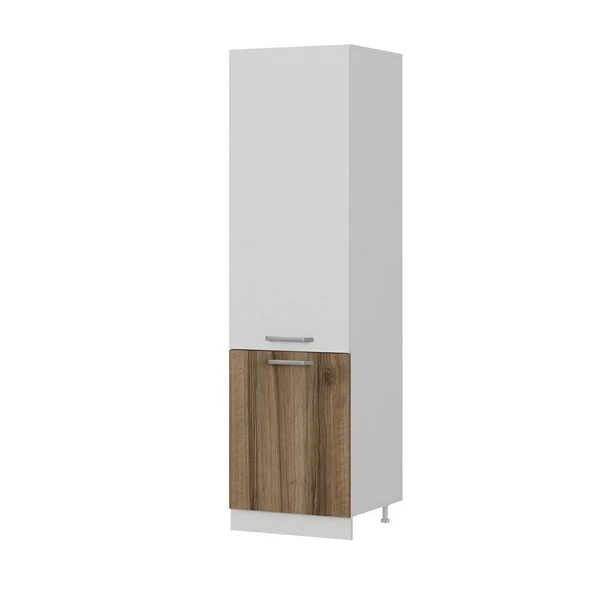 Minar 60 Cm Mutfak Boy Dolabı Beyaz Dore D60-D1 - Resim 6