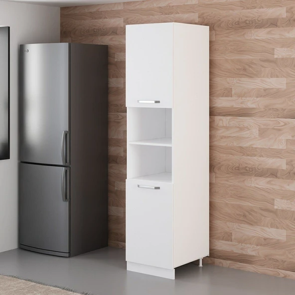 Minar 50 Cm Mutfak Boy Dolabı Beyaz D50-B2 - Resim 5