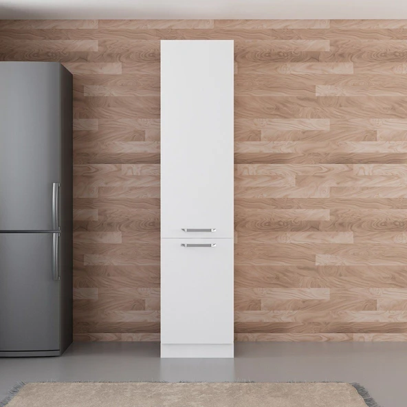 Minar 50 Cm Mutfak Boy Dolabı Beyaz D50-B1 ürün görseli