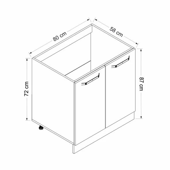Minar Mtfk Mdl Alt 2K 80Cm Evye Dlp Byz Dore - 7