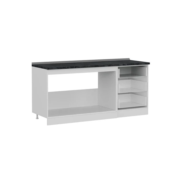 Minar 180 Cm Mutfak Dlb Byz Dore 180-D1-Alt - 6