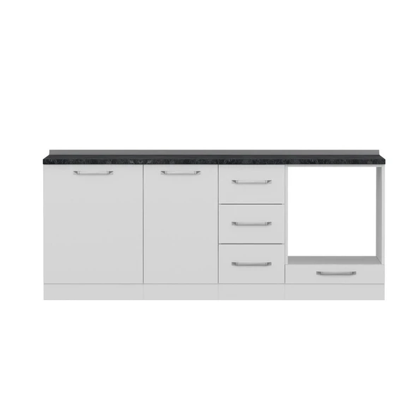 Minar 205 Cm Mutfak Dlb Byz 205-B3-Alt - Resim 5