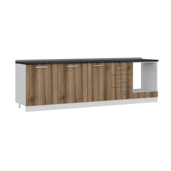 Minar 280 Cm Mutfak Dlb Byz Dore 280-D3-Alt - Resim 2