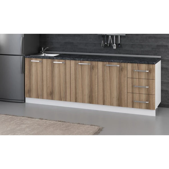 Minar 235 Cm Mutfak Dlb Byz Dore 235-D2-Alt - Resim 2