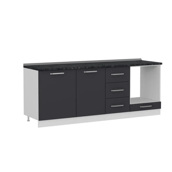 Minar 215 Cm Mutfak Dlb Byz Ant 215-A3-Alt - Resim 4