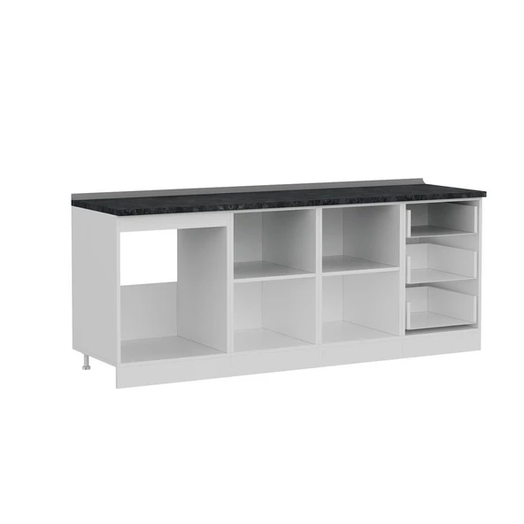 Minar 210 Cm Mutfak Dlb Byz Dore 210-D1-Alt - Resim 6