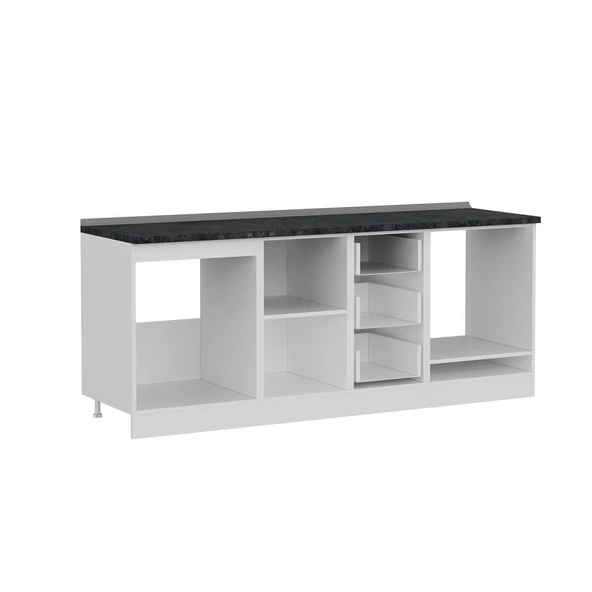 Minar 205 Cm Mutfak Dlb Byz 205-B3-Alt - Resim 6