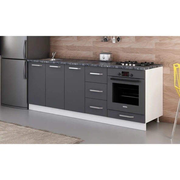 Minar 220 Cm Mutfak Dlb Byz Ant 220-A4-Alt - Resim 3