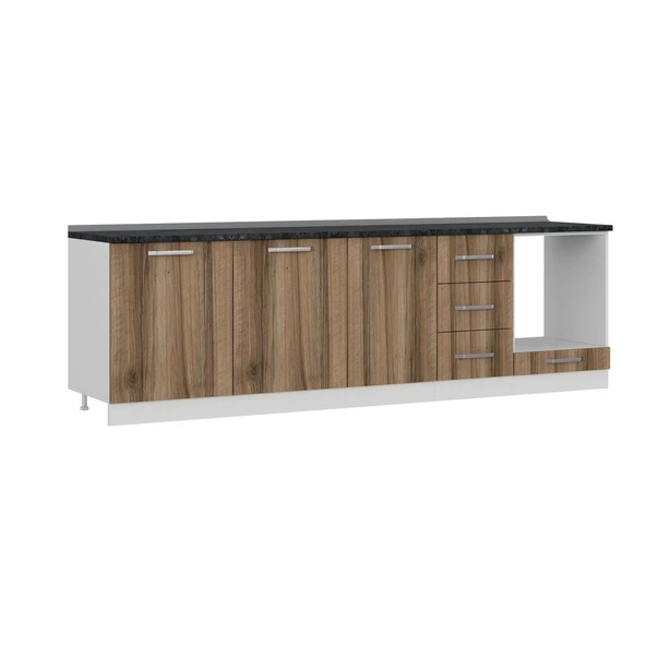 Minar 275 Cm Mutfak Dlb Byz Dore 275-D6-Alt - Resim 4