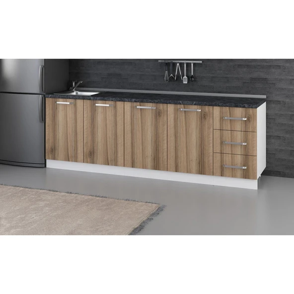 Minar 245 Cm Mutfak Dlb Byz Dore 245-D3-Alt - Resim 2