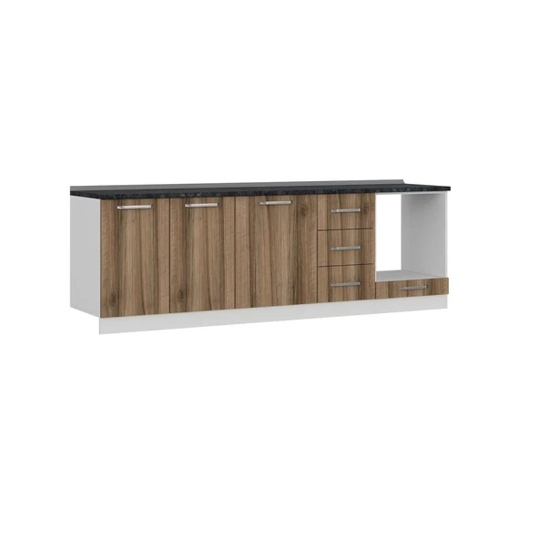 Minar 255 Cm Mutfak Dlb Byz Dore 255-D3-Alt - Resim 4