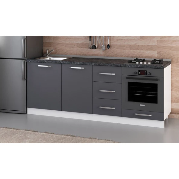 Minar 215 Cm Mutfak Dlb Byz Ant 215-A3-Alt - Resim 2