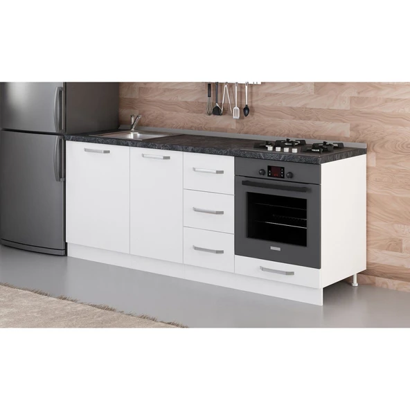 Minar 205 Cm Mutfak Dlb Byz 205-B3-Alt - Resim 3