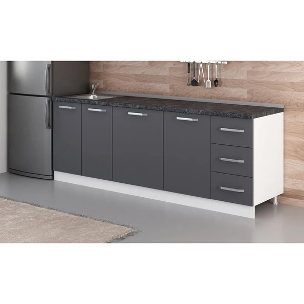 Minar 230 Cm Mutfak Dlb Byz Ant 230-A1-Alt - Resim 3