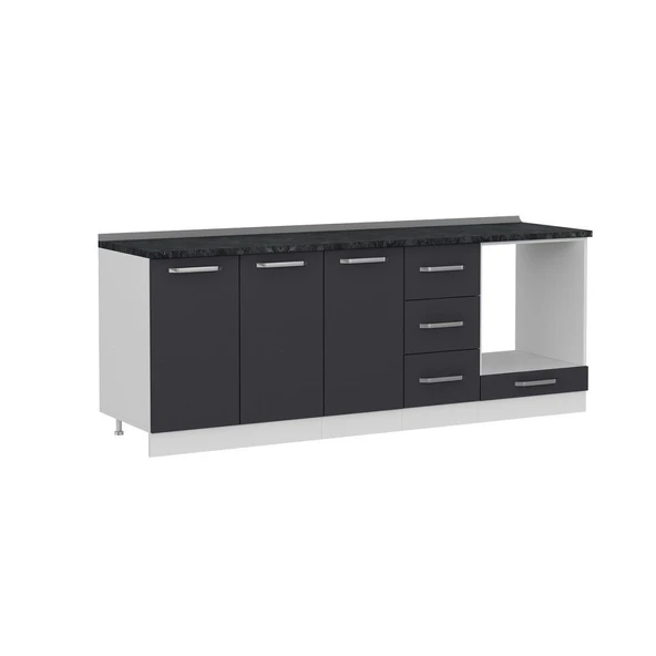 Minar 220 Cm Mutfak Dlb Byz Ant 220-A4-Alt - Resim 4