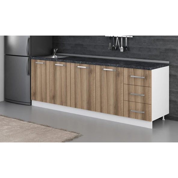 Minar 235 Cm Mutfak Dlb Byz Dore 235-D2-Alt - Resim 3