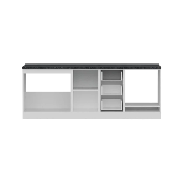 Minar 225 Cm Mutfak Dlb Byz Ant 225-A3-Alt - Resim 7