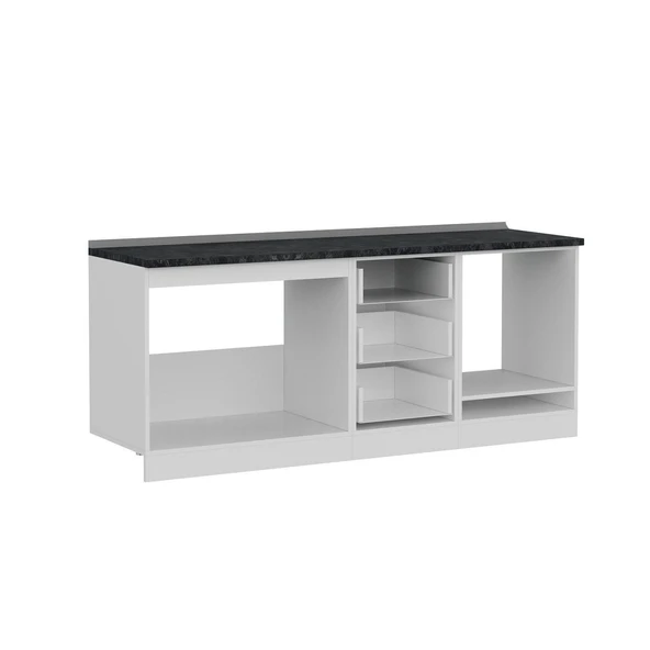 Minar 200 Cm Mutfak Dlb Byz Dore 200-D3-Alt - Resim 6