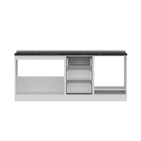 Minar 200 Cm Mutfak Dlb Byz Dore 200-D3-Alt - Resim 7