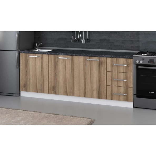 Minar 215 Cm Mutfak Dlb Byz Dore 215-D2-Alt - Resim 2