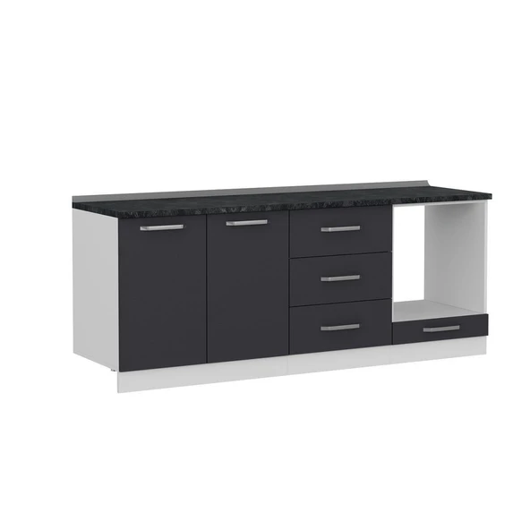 Minar 210 Cm Mutfak Dlb Byz Ant 210-A3-Alt - Resim 4