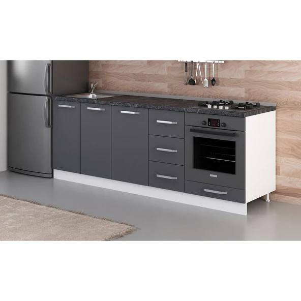 Minar 225 Cm Mutfak Dlb Byz Ant 225-A3-Alt - Resim 3