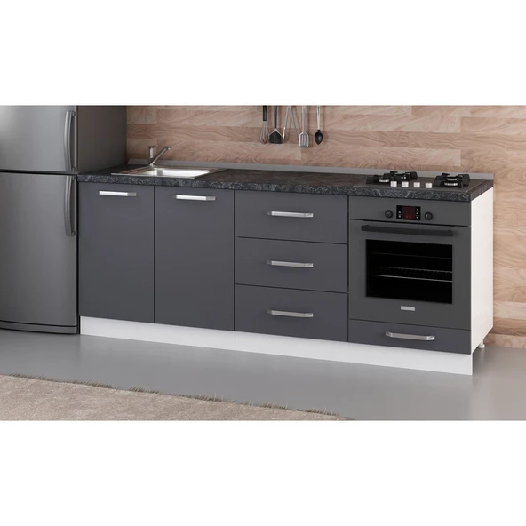 Minar 210 Cm Mutfak Dlb Byz Ant 210-A3-Alt - Resim 2