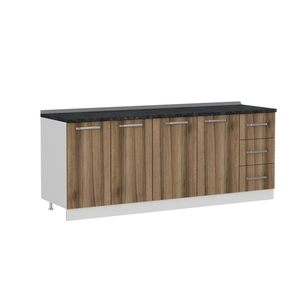 Minar 210 Cm Mutfak Dlb Byz Dore 210-D2-Alt - Resim 4