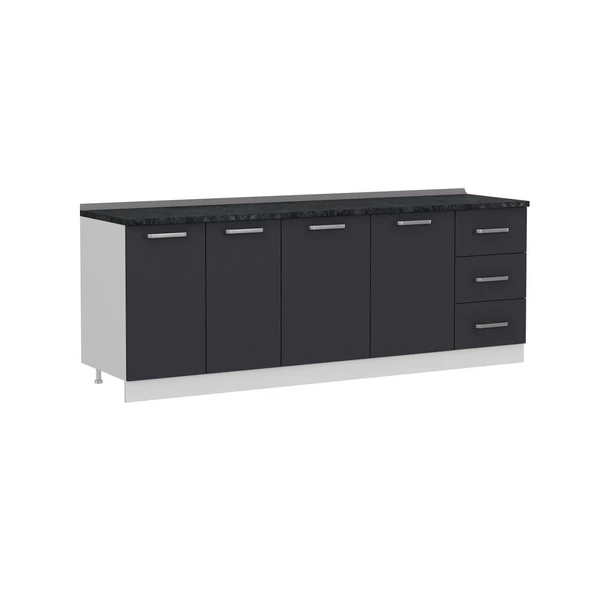 Minar 225 Cm Mutfak Dlb Byz Ant 225-A1-Alt - Resim 4