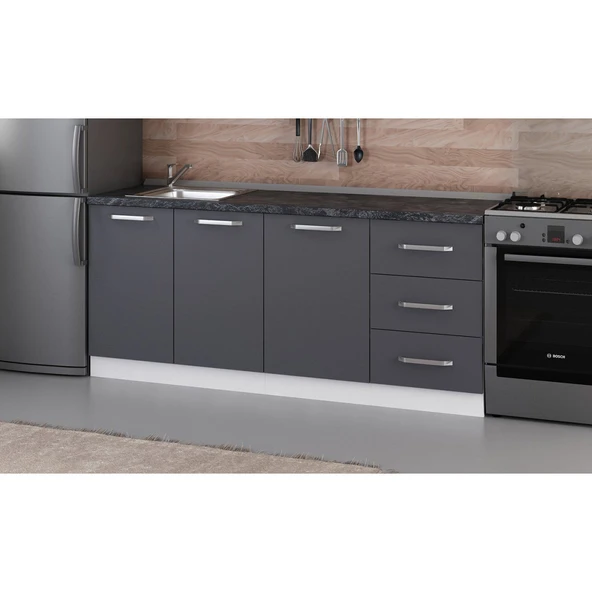 Minar 190 Cm Mutfak Dlb Byz Ant 190-A1-Alt - Resim 2