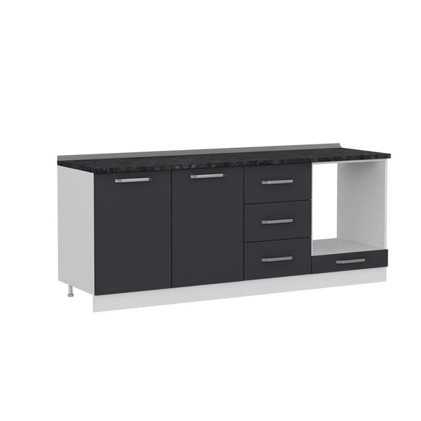 Minar 210 Cm Mutfak Dlb Byz Ant 210-A6-Alt - Resim 4