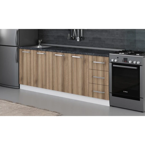 Minar 210 Cm Mutfak Dlb Byz Dore 210-D2-Alt - Resim 3